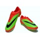 2014 FIFA Coupe du monde Brésil Nike Hypervenom Phantom FG Vert Rouge Noir