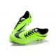 Chaussures de Football Nike Hypervenom Phantom FG Hommes Vert Noir