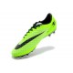 Chaussures de Football Nike Hypervenom Phantom FG Hommes Vert Noir