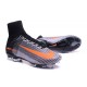 2016 Crampons Foot - Nike Mercurial Superfly 5 FG Gris Noir Orange