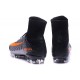 2016 Crampons Foot - Nike Mercurial Superfly 5 FG Gris Noir Orange