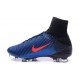 2016 Crampons Foot - Nike Mercurial Superfly 5 FG Bleu Noir Orange