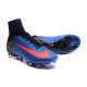 2016 Crampons Foot - Nike Mercurial Superfly 5 FG Bleu Noir Orange