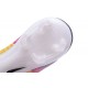 2016 Crampons Foot - Nike Mercurial Superfly 5 FG Rose Blanc Noir Orange Volt