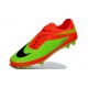 2014 FIFA Coupe du monde Brésil Nike Hypervenom Phantom FG Vert Rouge Noir