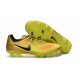 2016 Chaussure de Football Nike Magista Opus II FG Hommes Or Volt Noir