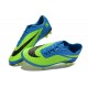 Nouveau Nike Hypervenom Phantom FG Chaussure de Football Hommes Vert Bleu Noir