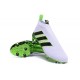 Nouveau Chaussures de Football Adidas Ace16+ Purecontrol FG/AG Vert Blanc Noir