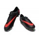 Nouvelle Chaussures de Football Nike Hypervenom Phantom FG Noir Orange