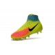 Chaussures de football pour Hommes Nike Magista Obra II FG Volt Noir Orange