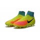 Chaussures de football pour Hommes Nike Magista Obra II FG Volt Noir Orange