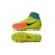 Chaussures de football pour Hommes Nike Magista Obra II FG Volt Noir Orange