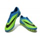 Nouveau Nike Hypervenom Phantom FG Chaussure de Football Hommes Vert Bleu Noir