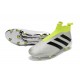 Nouveau Chaussures de Football Adidas Ace16+ Purecontrol FG/AG Argent Noir Jaune