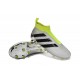 Nouveau Chaussures de Football Adidas Ace16+ Purecontrol FG/AG Argent Noir Jaune