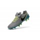 Chaussures Nike Tiempo Legend 6 FG Pas Cher Gris Loup Noir Jade