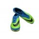 Nouveau Nike Hypervenom Phantom FG Chaussure de Football Hommes Vert Bleu Noir