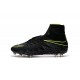 Nike HyperVenom Phantom II FG Football Crampons Noir Volt