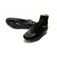 Nike HyperVenom Phantom II FG Football Crampons Noir Volt