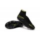 Nike HyperVenom Phantom II FG Football Crampons Noir Volt