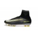 Chaussures de football Nike Mercurial Superfly 5 FG Pas Cher CR7 Argenté Noir Volt