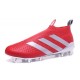 Nouveau Chaussures de Football Adidas Ace16+ Purecontrol FG/AG Rouge Argenté