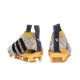 Nouveau Chaussures de Football Adidas Ace16+ Purecontrol FG/AG Stellar Pack Noir Blanc Or