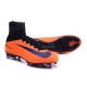 Chaussures de football Nike Mercurial Superfly 5 FG Pas Cher Orange Noir Violet