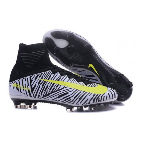 Chaussures de football Nike Mercurial Superfly 5 FG Pas Cher Noir Chaussures de football Nike Mercurial Superfly 5 FG Pas Cher Noir