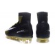 Chaussures de football Nike Mercurial Superfly 5 FG Pas Cher Jaune Blanc Noir