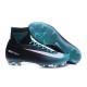 Nouvelles Crampons Nike Mercurial Superfly 5 FG Noir Bleu Blanc