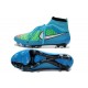 Nouvelle Crampons Nike Magista Obra FG Hommes Bleu Noir Blanc