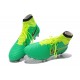 2014 Chaussure de Football Nike Magista Obra FG Vert Noir Jaune