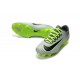 Chaussures de Football 2016 - Nike Mercurial Vapor 11 FG Platine Noir Vert