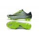 Chaussures de Football 2016 - Nike Mercurial Vapor 11 FG Platine Noir Vert