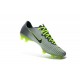 Chaussures de Football 2016 - Nike Mercurial Vapor 11 FG Platine Noir Vert