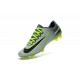 Chaussures de Football 2016 - Nike Mercurial Vapor 11 FG Platine Noir Vert