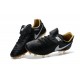 Nike 2016 Chaussures Nike Tiempo Legend VI FG Noir Blanc Or