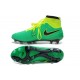 2014 Chaussure de Football Nike Magista Obra FG Vert Noir Jaune