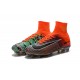 Nouvelles Crampons Nike Mercurial Superfly 5 FG Nike Mercurial x EA Sports Orange Vert Bleu Noir