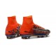 Nouvelles Crampons Nike Mercurial Superfly 5 FG Nike Mercurial x EA Sports Orange Vert Bleu Noir