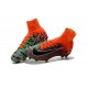 Nouvelles Crampons Nike Mercurial Superfly 5 FG Nike Mercurial x EA Sports Orange Vert Bleu Noir