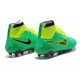 2014 Chaussure de Football Nike Magista Obra FG Vert Noir Jaune