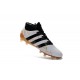 2016 Chaussures adidas ACE 16.1 Primeknit FG/AG Noir Blanc Or