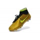 2014 Chaussure de Football Nike Magista Obra FG Or Noir Volt