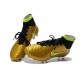 2014 Chaussure de Football Nike Magista Obra FG Or Noir Volt