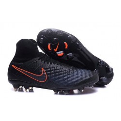 Chaussures de football pour Hommes Nike Magista Obra II FG Noir Carmin