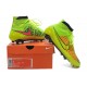 Nouvelle Crampons Nike Magista Obra FG Hommes Jaune Volt Vert