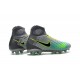 Chaussures de football pour Hommes Nike Magista Obra II FG Platine Noir Vert
