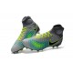 Chaussures de football pour Hommes Nike Magista Obra II FG Platine Noir Vert